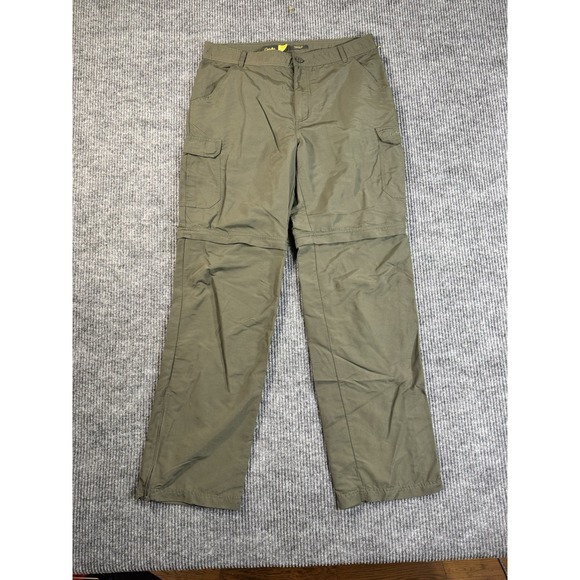 Cabela's Other - Cabela's‎ Olive Green Cargo Convertible Zip-Off Classic Fit Pants Size 34x34